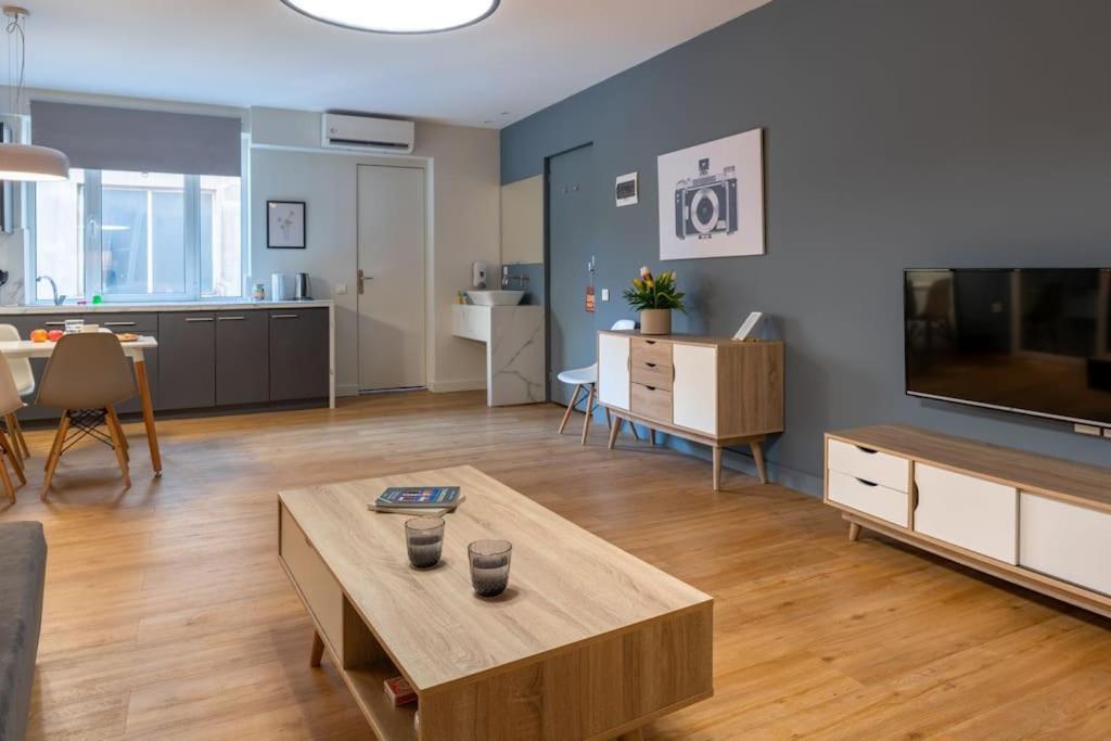Central, Spacious Studio 5 Min Walk To Acropolis Aten Exteriör bild